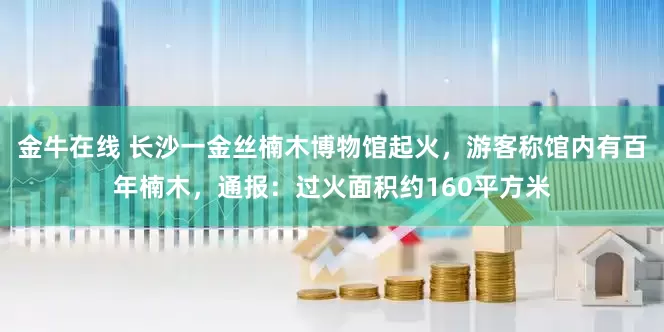 金牛在线 长沙一金丝楠木博物馆起火，游客称馆内有百年楠木，通报：过火面积约160平方米