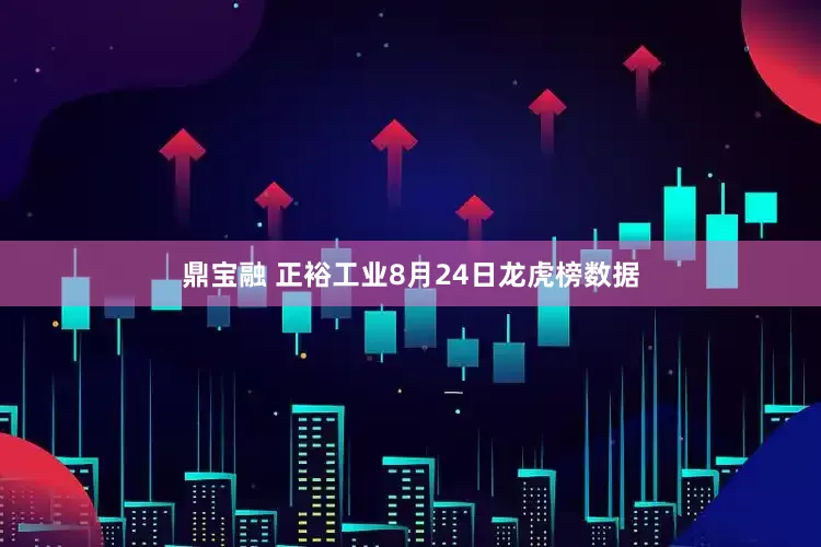 鼎宝融 正裕工业8月24日龙虎榜数据